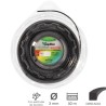 Hilo Nylon Desbrozadoras Cuadrado Dentado Profesional Diámetro 3,0 mm. Rollo 50 metros. Hilo Nylon Corte Desbrozadores Hierba,