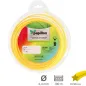 Hilo Nylon Desbrozadoras Estrella Diámetro 2,4 mm. Rollo 100 metros. Hilo Nylon Corte Desbrozadores Hierba, Jardín, Maleza Hilo Nylon Desbrozadoras Estrella Diámetro 2,4 mm. Rollo 100 metros. Hilo Nylon Corte Desbrozadores Hierba, Jardín, Maleza