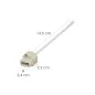 Portalámparas G9 Cerámico Para Bombillas Halógenas / LED