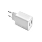 Cargador USB Dos Tomas 2.1 Amperios. 5 V. Adaptador Enchufe USB Cargador USB de Pared, Android, IPhone, Smartphones, Tablet. Cargador USB Dos Tomas 2.1 Amperios. 5 V. Adaptador Enchufe USB Cargador USB de Pared, Android, IPhone, Smartphones, Tablet.