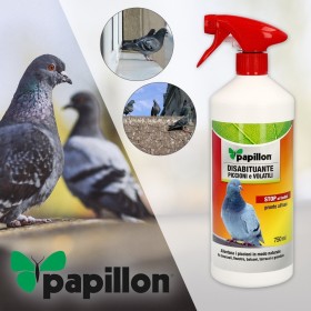 Repelente Palomas y Pájaros (750 ml.) Repelente / Ahuyentador aves, repelente pájaros