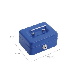 Caja Caudales WOLFPACK Pintada N.º 0 125x 90 mm. con Ranura Hucha