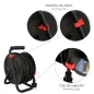 Extensible Industrial 50 metros Protección IP44 Con Tapas, Extensible Electrico, Enrollacables, Alaragadera, Cable Extensible Extensible Industrial 50 metros Protección IP44 Con Tapas, Extensible Electrico, Enrollacables, Alaragadera, Cable Extensible