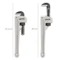 Llave Stillson Heavy Duty Aluminio 10" Llave Para Tubos, Llave Plomería, Llave Para Tuberías, Llave Grifa.