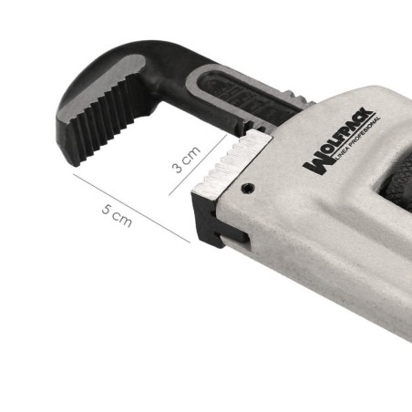 Llave Stillson Heavy Duty Aluminio 10" Llave Para Tubos, Llave Plomería, Llave Para Tuberías, Llave Grifa.