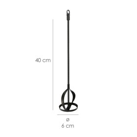 Mezclador Pinturas Para Taladro Diámetro 60 x 400 mm. Mezclador / Agitador Pinturas, Cemento, Yeso