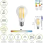 Bombilla Led Filamento Estándar Rosca E27. 18 Watt. Equivale A 130 Watt. 2462 Lúmenes. Luz Neutra 4000º K. Bombilla Led Filamento Estándar Rosca E27. 18 Watt. Equivale A 130 Watt. 2462 Lúmenes. Luz Neutra 4000º K.
