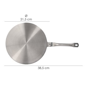 Adaptador Para Inducción / Vitrocerámica Diámetro 21.5 cm. 3 Capas Acero Inoxidable / Aluminio