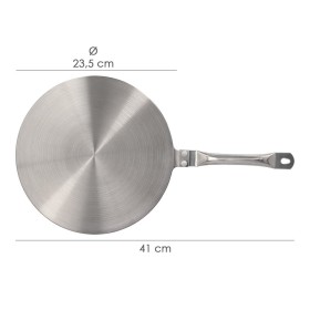 Adaptador Para Inducción / Vitrocerámica Diámetro 23.5 cm. 3 Capas Acero Inoxidable / Aluminio