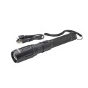 Linterna LED De Mano Con Batería Recargable Con Función Powerbank ( 2.000 mAh) 500 Lúmenes (5 Watt.) Con Función Zoom