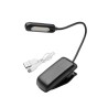 Linterna LED De Mesa / Lectura Batería Recargable (1.000 mAh) 30 Lúmenes Con Clip, 3 Tonos De Luz y 3 Niveles De Luminosidad