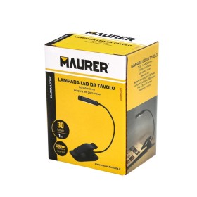Linterna LED De Mesa / Lectura Batería Recargable (1.000 mAh) 30 Lúmenes Con Clip, 3 Tonos De Luz y 3 Niveles De Luminosidad