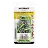 Blíster Tacos Topgripper Bimaterial Con Tornillos Diámetro 5 mm. 50 Piezas Taco Anclaje Universal, Taco Hormigón, Taco Pladur,