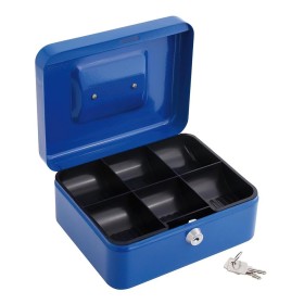 Caja Caudales WOLFPACK Pintada N.º 2 200x155 mm. Con Bandeja Interior