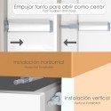Cierre Imán Para Puerta Armario Presión Magnética. Pack 2 Piezas Cierre Puerta, Cierre Cajón, Cierre Mueble