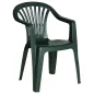 Silla Respaldo Bajo Resina Monobloc, Color Verde, Modelo  Lyra Silla Respaldo Bajo Resina Monobloc, Color Verde, Modelo  Lyra