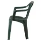 Silla Respaldo Bajo Resina Monobloc, Color Verde, Modelo  Lyra Silla Respaldo Bajo Resina Monobloc, Color Verde, Modelo  Lyra
