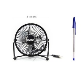 Ventilador Sobremesa Diámetro 10 cm. funcionamiento USB