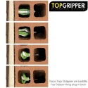 Cubo Tacos Topgripper Bimaterial Con Tornillos Diámetro 8 mm. 100 Piezas Taco Anclaje Universal, Taco Hormigón, Taco Pladur