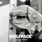 Mordaza WOLFPACK Poligrip Curva 25x250 mm.