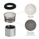 Atomizador Grifos / Monomando F22 (2 piezas) Filtro Aireador Grifo, Economizador de Agua, Difusor Grifo, Aireador Economizador