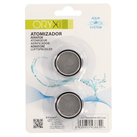 Atomizador Grifos / Monomando F22 (2 piezas) Filtro Aireador Grifo, Economizador de Agua, Difusor Grifo, Aireador Economizador