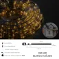 Luces Navidad Tubo Luz Blanca Calida 240 LEDs Uso Exteriores / Interiores Protección IP44 Rollo 10 Metros Luces Navidad Tubo Luz Blanca Calida 240 LEDs Uso Exteriores / Interiores Protección IP44 Rollo 10 Metros