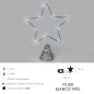 Guirnalda Adorno Luces Navidad Estrella Árbol Navidad Luz Blanco Frio. 10 Leds. Uso Interno protección IP20. 2 Baterías AA Guirnalda Adorno Luces Navidad Estrella Árbol Navidad Luz Blanco Frio. 10 Leds. Uso Interno protección IP20. 2 Baterías AA