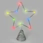 Guirnalda Adorno Luces Navidad Estrella Árbol Navidad Luz Multicolor. 10 Leds. Uso Interno protección IP20. 2 Baterías AA Guirnalda Adorno Luces Navidad Estrella Árbol Navidad Luz Multicolor. 10 Leds. Uso Interno protección IP20. 2 Baterías AA