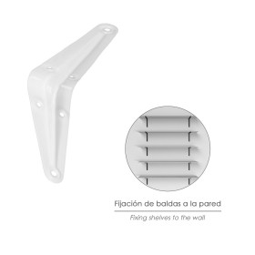 Palomilla WOLFPACK Pintada Blanca 100x125 mm.