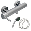 Monomando Ducha "Dresde" Mezclador Derecha Grifo Baño, Grifo Encimera, Grifo Cocina. Cartucho Cerámico Diámetro 35 mm.