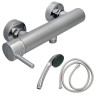 Monomando Ducha "Dresde" Mezclador Derecha Grifo Baño, Grifo Encimera, Grifo Cocina. Cartucho Cerámico Diámetro 35 mm.
