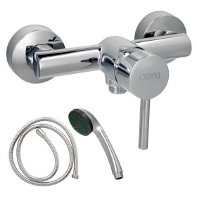 Monomando Ducha "Dresde" Mezclador Central Grifo Baño, Grifo Encimera, Grifo Cocina. Cartucho Cerámico Diámetro 35 mm.