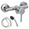 Monomando Ducha "Dresde" Mezclador Central Grifo Baño, Grifo Encimera, Grifo Cocina. Cartucho Cerámico Diámetro 35 mm.