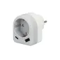Enchufe / Adaptador Schuko Con 2 Tomas, USB A / C. Potencia Máxima 3680 W. Cargador Móviles, Cargador 2 Tomas Enchufe / Adaptador Schuko Con 2 Tomas, USB A / C. Potencia Máxima 3680 W. Cargador Móviles, Cargador 2 Tomas