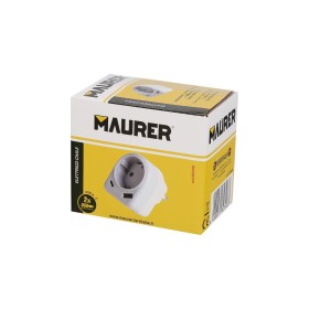 Enchufe / Adaptador Schuko Con 2 Tomas, USB A / C. Potencia Máxima 3680 W. Cargador Móviles, Cargador 2 Tomas