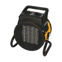 Calefactor Termo ventilador Cerámico Cañón Suelo y Pared 1000 / 2000 Watt. Cañón Aire Caliente, Cañón Calefactor 2 Potencias