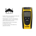 Detector de Materiales en Paredes. Multifuncional Encuentre Metales, Madera, Cables, Tuberías. Pantalla LCD.