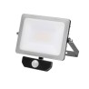 Foco Led Plano 30 Watt. Luz Blanca 4000º K IP 65 2400 Lúmenes Con Sensor de Presencia