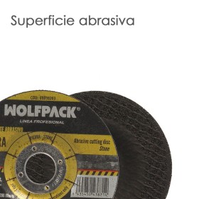 Disco Corte Abrasivo Piedra Diámetro 115 x Diámetro 22 mm. Espesor 3,2 mm. Disco Radial / Amoladora