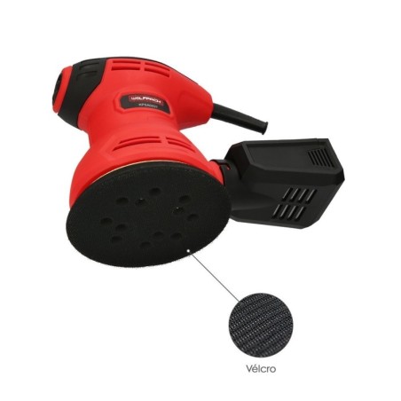 Lijadora WOLFPACK Orbital 240 Watt. Lijadora Multifunción. Decapado, Lijado, Eliminar Oxido, Disco Diámetro 125 mm.