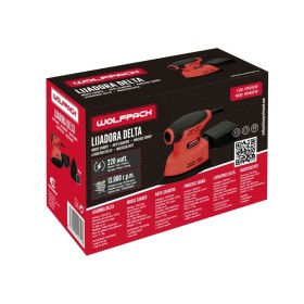 Lijadora WOLFPACK Delta 220 Watt. Lijadora Mouse Multifunción. Decapado, Lijado, Eliminar Oxido, etc..