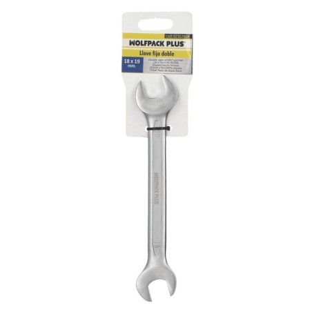 Llave Fija Plus Acero Cromo Vanadio 18x19 DIN 3110. Llave Fija, Llave Fija Doble