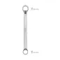 Llave Estrella Acodada Plus Acero Cromo Vanadio 24x26 DIN 838. Llave Doble Boca Acodada, Llave Fija Estrella Acodada Llave Estrella Acodada Plus Acero Cromo Vanadio 24x26 DIN 838. Llave Doble Boca Acodada, Llave Fija Estrella Acodada