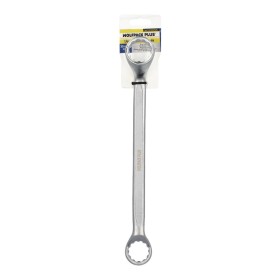 Llave Estrella Acodada Plus Acero Cromo Vanadio 30x32 DIN 838. Llave Doble Boca Acodada, Llave Fija Estrella Acodada