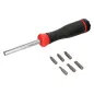 Juego De Puntas con Destornillador 1/4" 7 Piezas. Acero Cromo Vanadio, Kit Destorpuntas, Puntas Destornillador. Juego De Puntas con Destornillador 1/4" 7 Piezas. Acero Cromo Vanadio, Kit Destorpuntas, Puntas Destornillador.