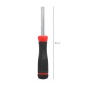 Juego De Puntas con Destornillador 1/4" 7 Piezas. Acero Cromo Vanadio, Kit Destorpuntas, Puntas Destornillador.