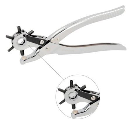 Sacabocados Estrella Profesional 225 mm. Agujeros de Diámetro 2,5 a 5 mm.
