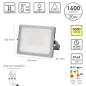 Foco Led Plano Potencia 20 Watt. 1600 Lúmenes. Luz blanca 4000K protección IP65. Cuerpo Aluminio. Foco Exteriores / Interiores Foco Led Plano Potencia 20 Watt. 1600 Lúmenes. Luz blanca 4000K protección IP65. Cuerpo Aluminio. Foco Exteriores / Interiores