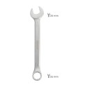 Llave Combinada Plus 26x26 Acero Cromo Vanadio DIN 3113. Llave Doble Boca, Llave Fija, Llave Estrella